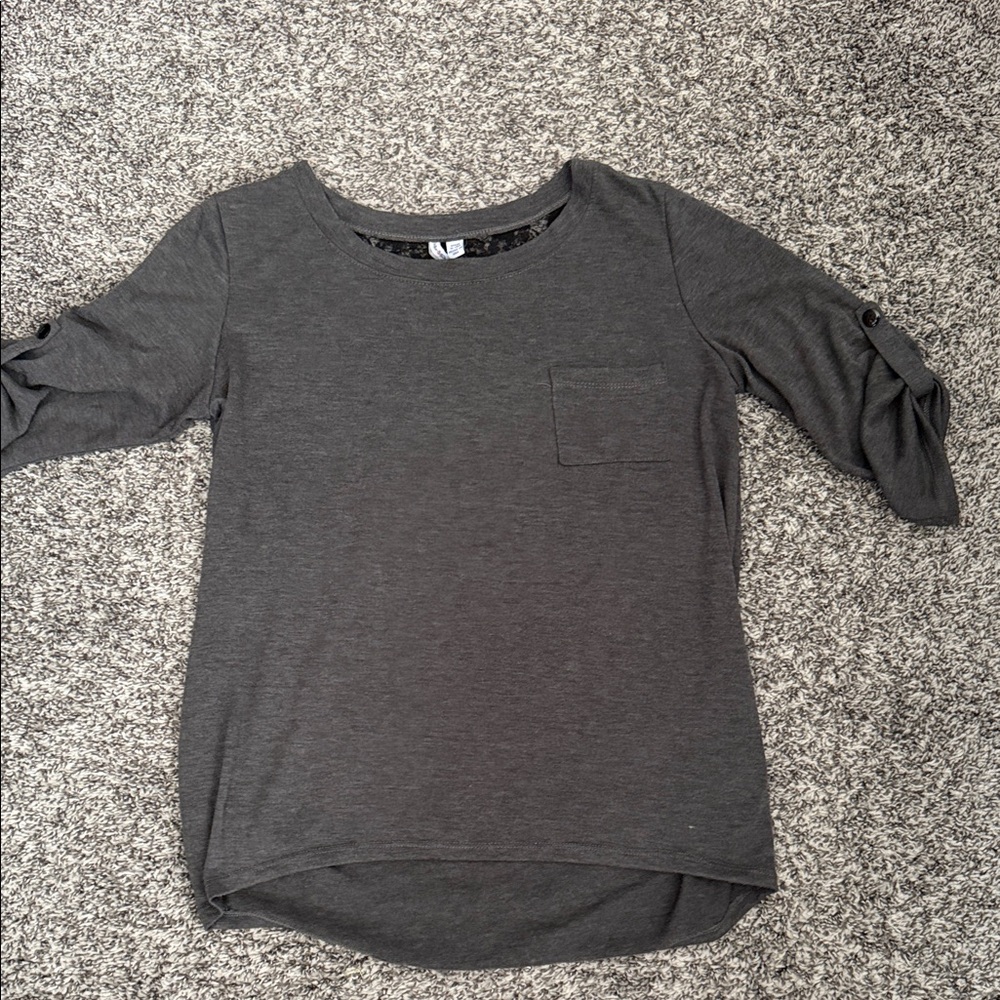Maternity Gray Women's Top